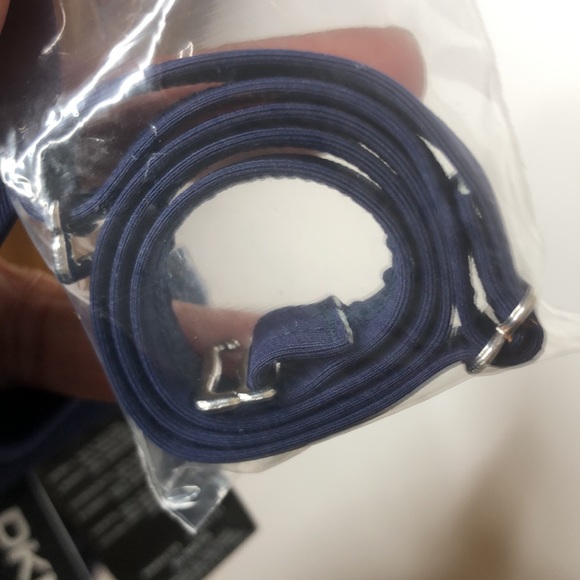 NWT DKNY Women's Colorblocked Bandeau Bikini Top Surf The Web Citrus SIZE XL - Picture 9 of 10